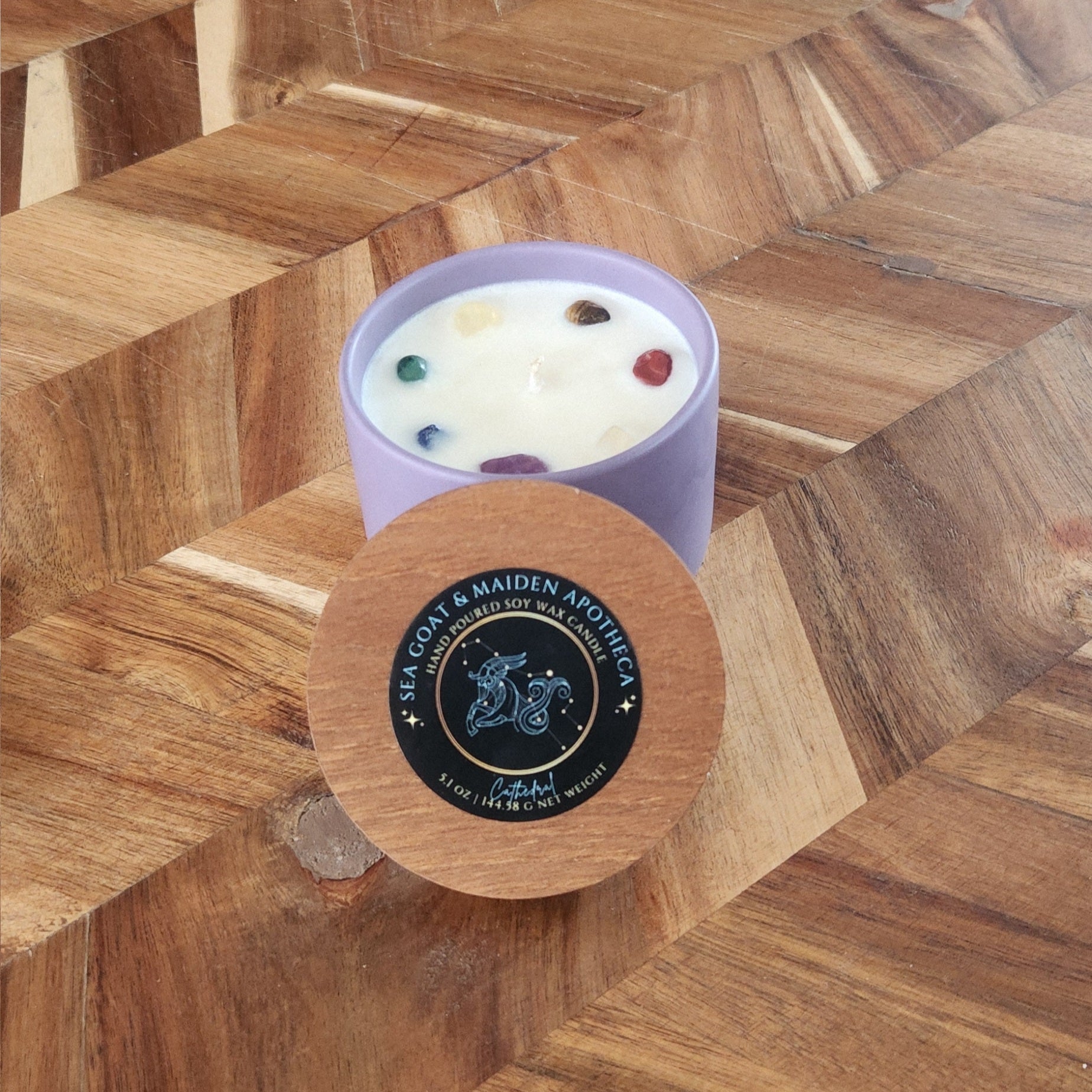 Cathedral Gemstone Candle