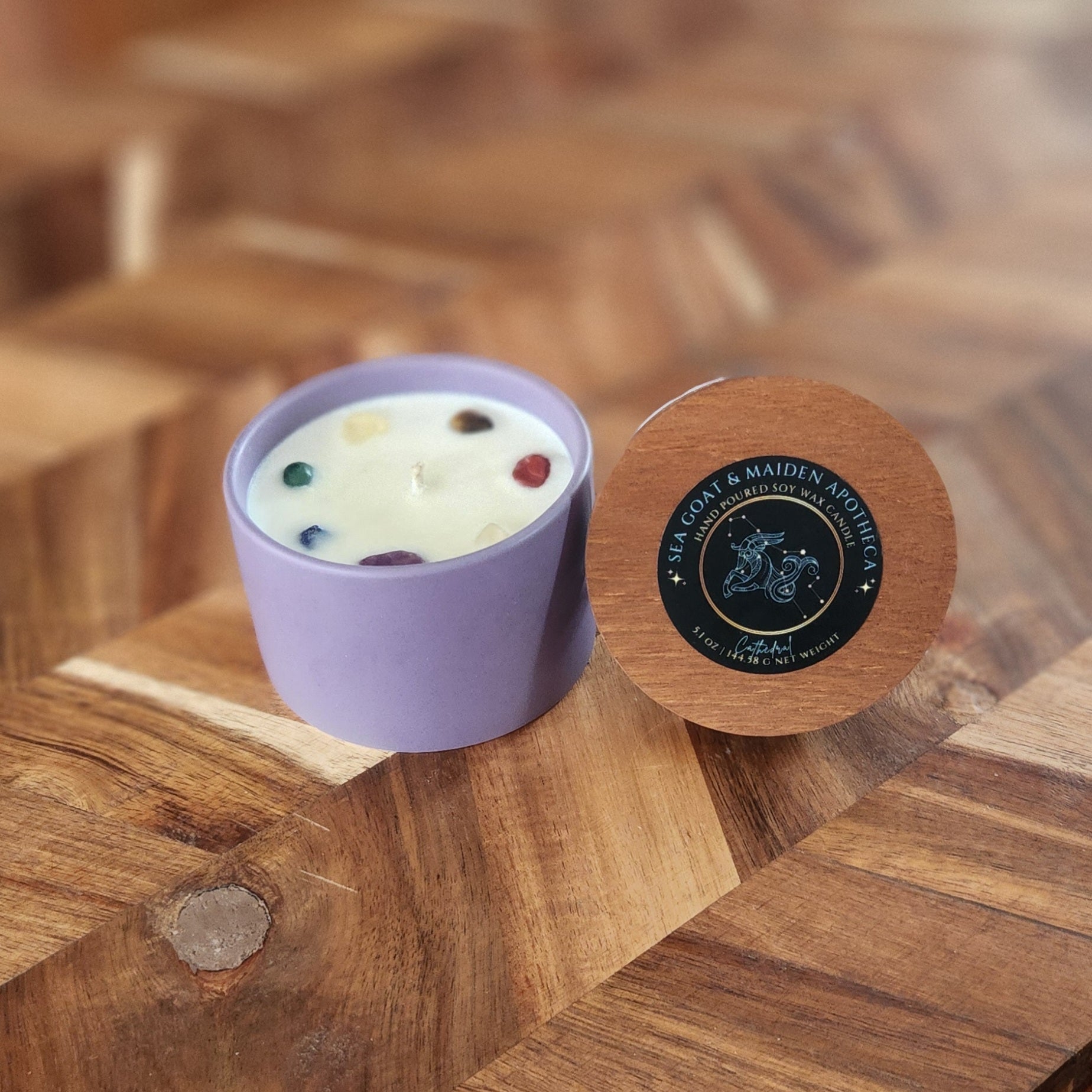 Cathedral Gemstone Candle