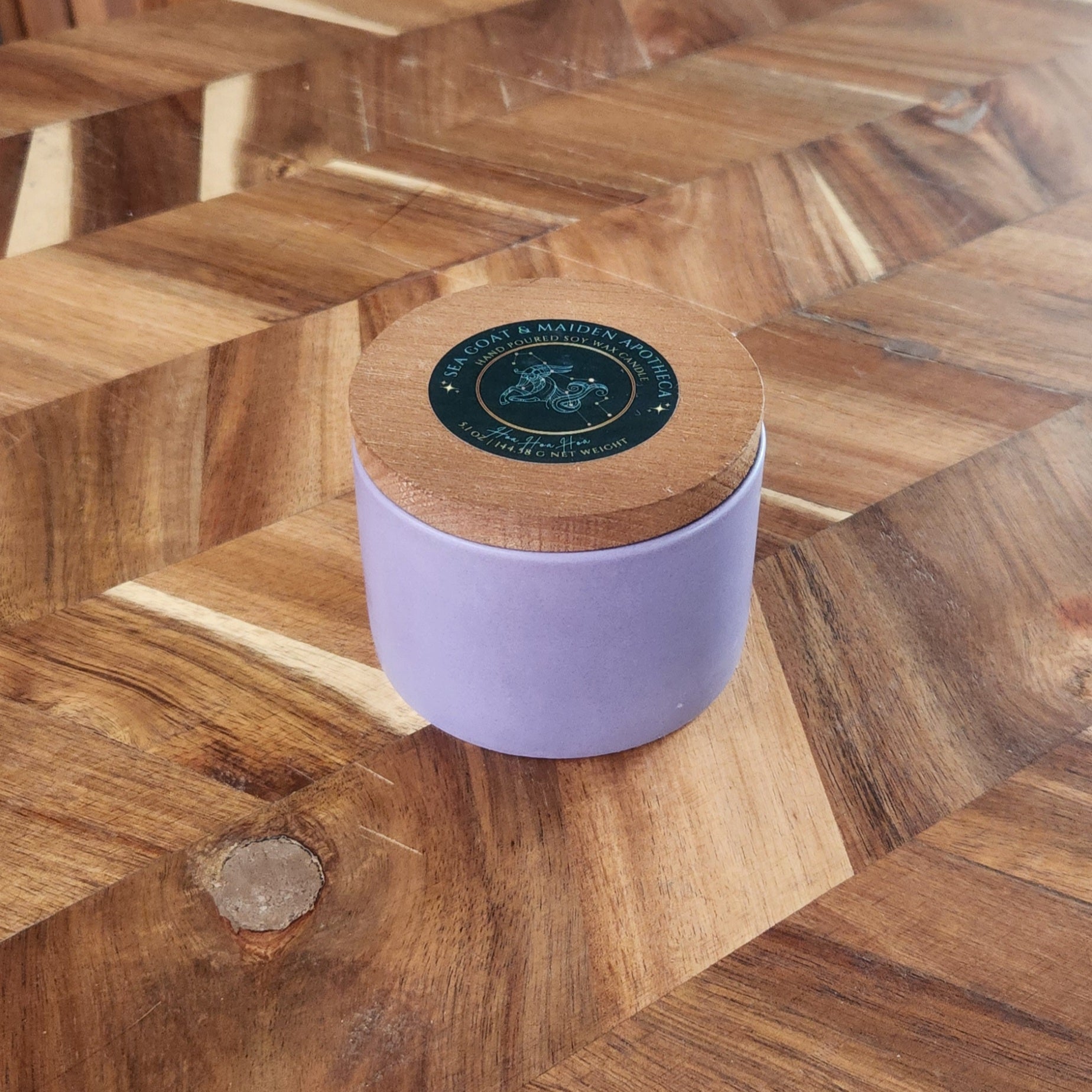 Hoa Hoa Hoa Gemstone Candle