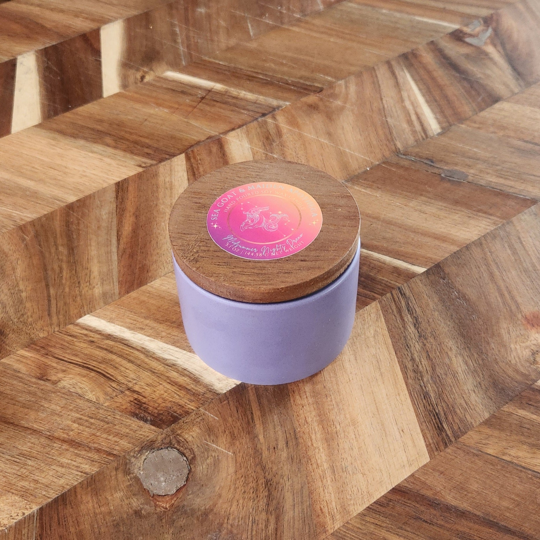 Midsummer Nights Dream Gemstone Candle