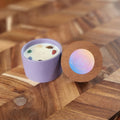 Seven Chakras Gemstone Candle