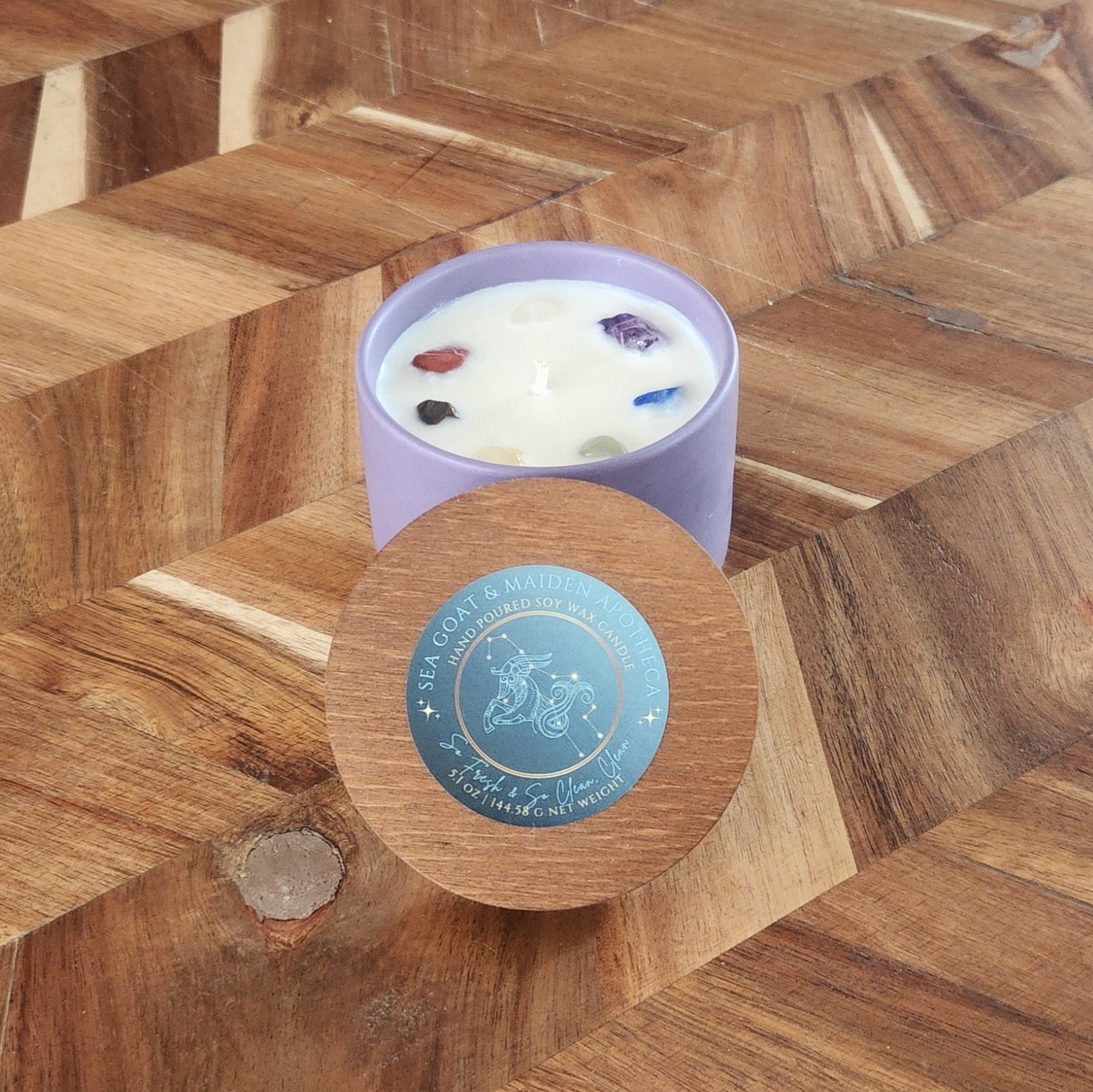 So Fresh & So Clean, Clean Gemstone Candle