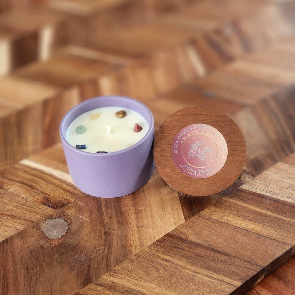Saturday Morning Gemstone Candle